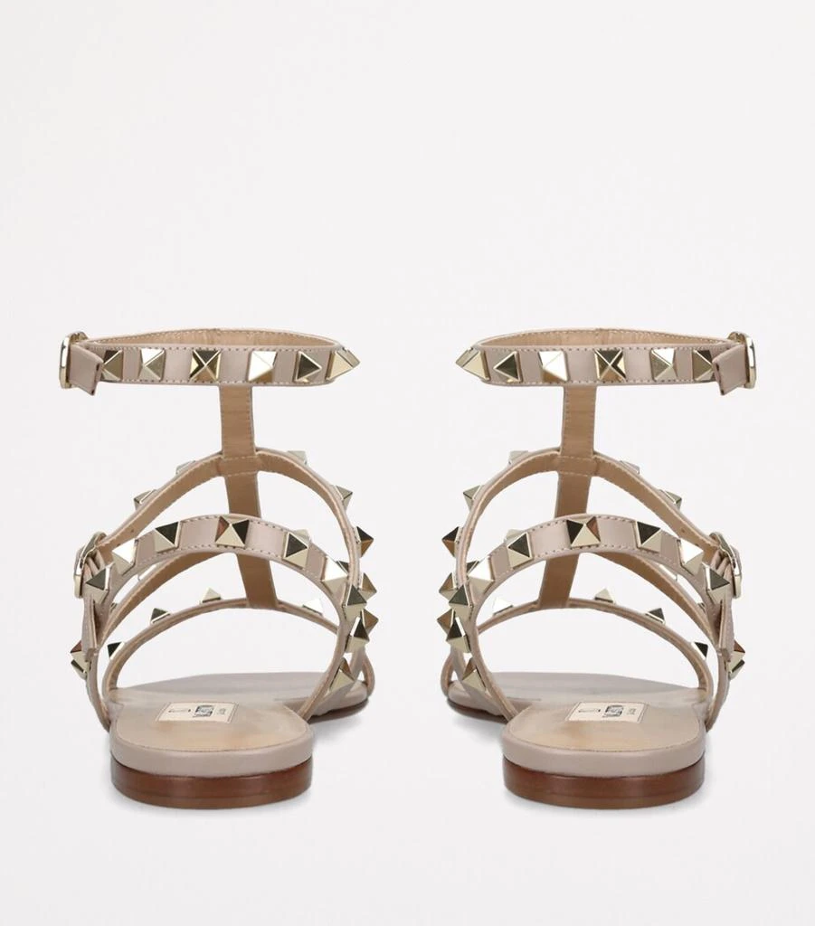Valentino Leather Rockstud Gladiator Sandals 3