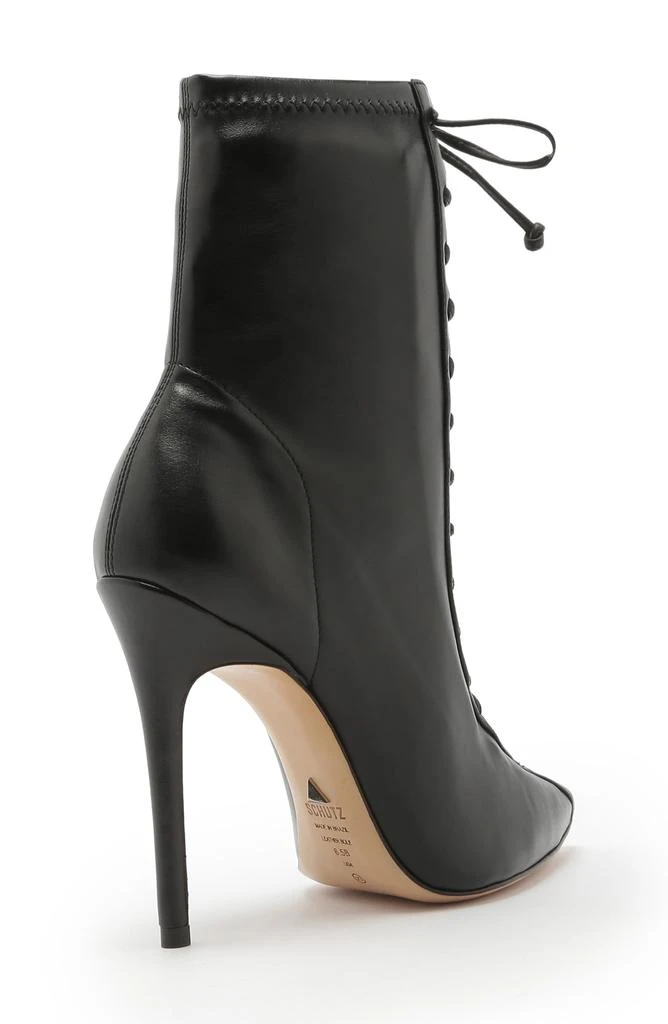 Schutz Tennie Pointed Toe Lace-Up Boot 2