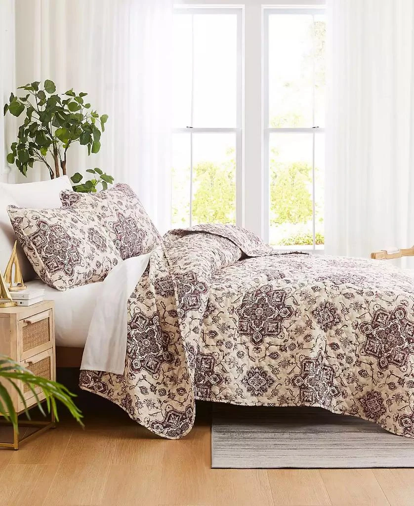 SOUTHSHORE FINE LINENS Persia Oversized 3 Piece Quilt Set 4