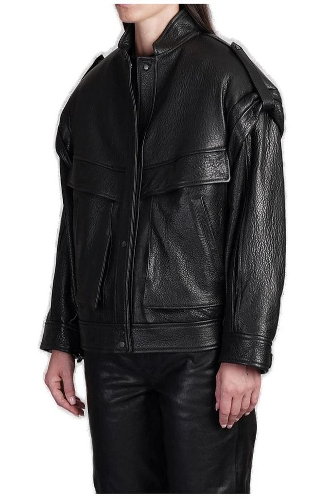 Salvatore Santoro Salvatore Santoro Drop Shoulder Leather Jacket 3