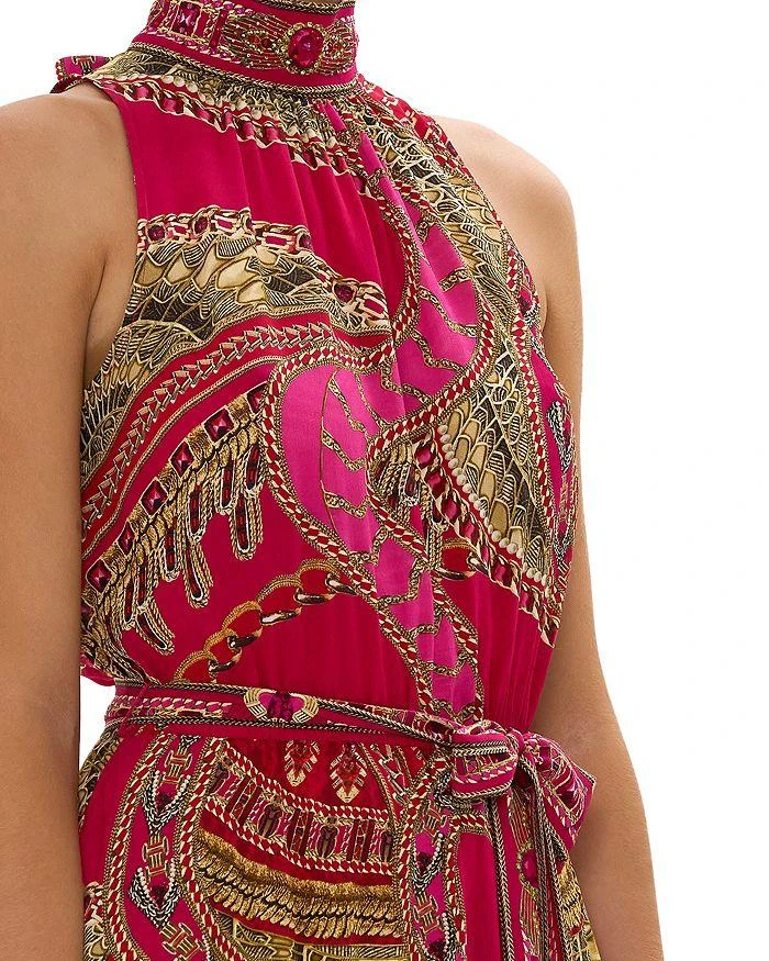 Camilla Printed Silk Dress 5