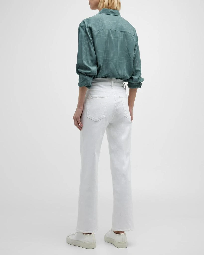 MOTHER The Rambler Zip Ankle Jeans 5