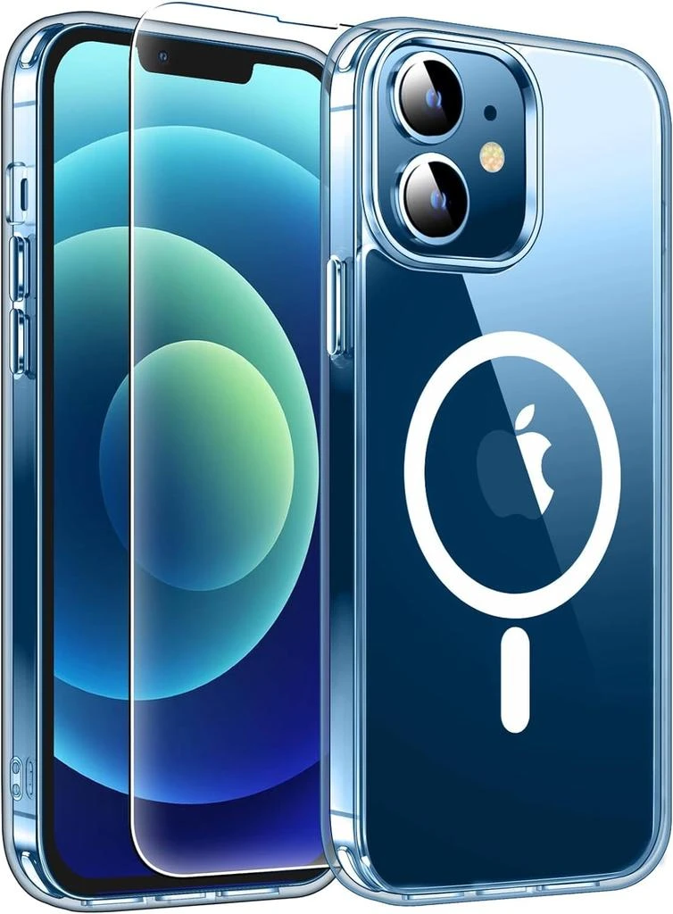 ENTRONIX Entronix Bundle Compatible with iPhone 11 - [Magnetic] Clear Case 
1 Clear Screen Protector