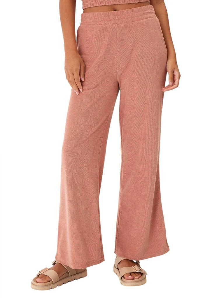 Threads for Thought Threads 4 Thought - SHARIE TOWEL TERRY WIDE LEG PANT 4