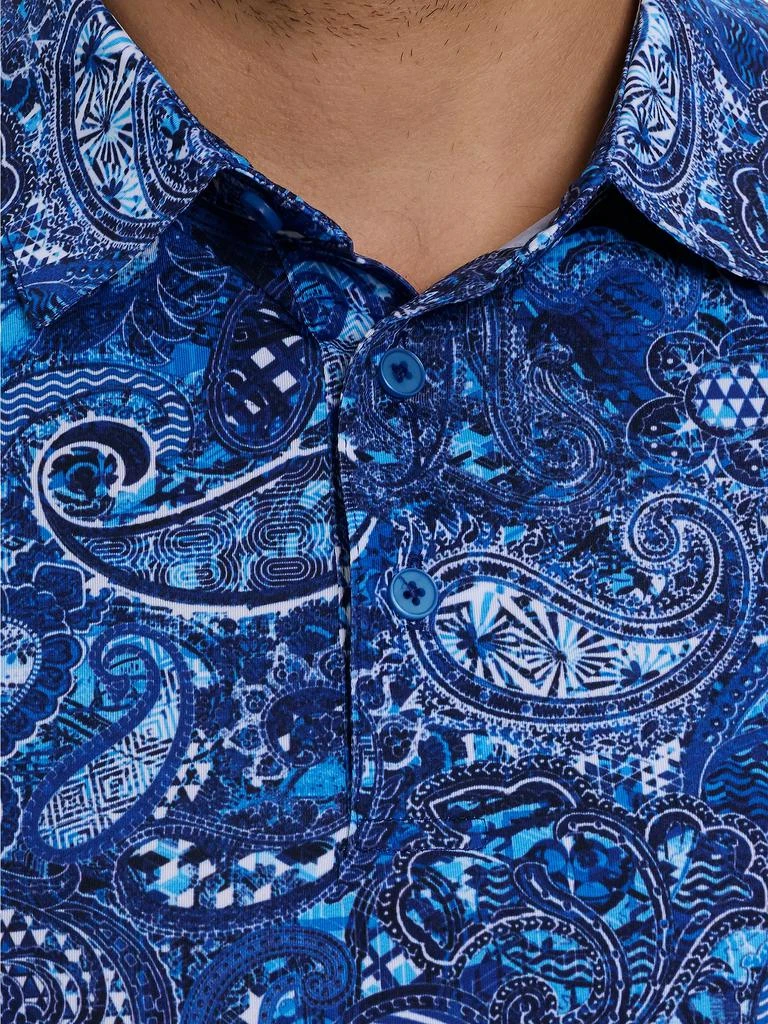 Robert Graham Paisley Polo Shirt 4