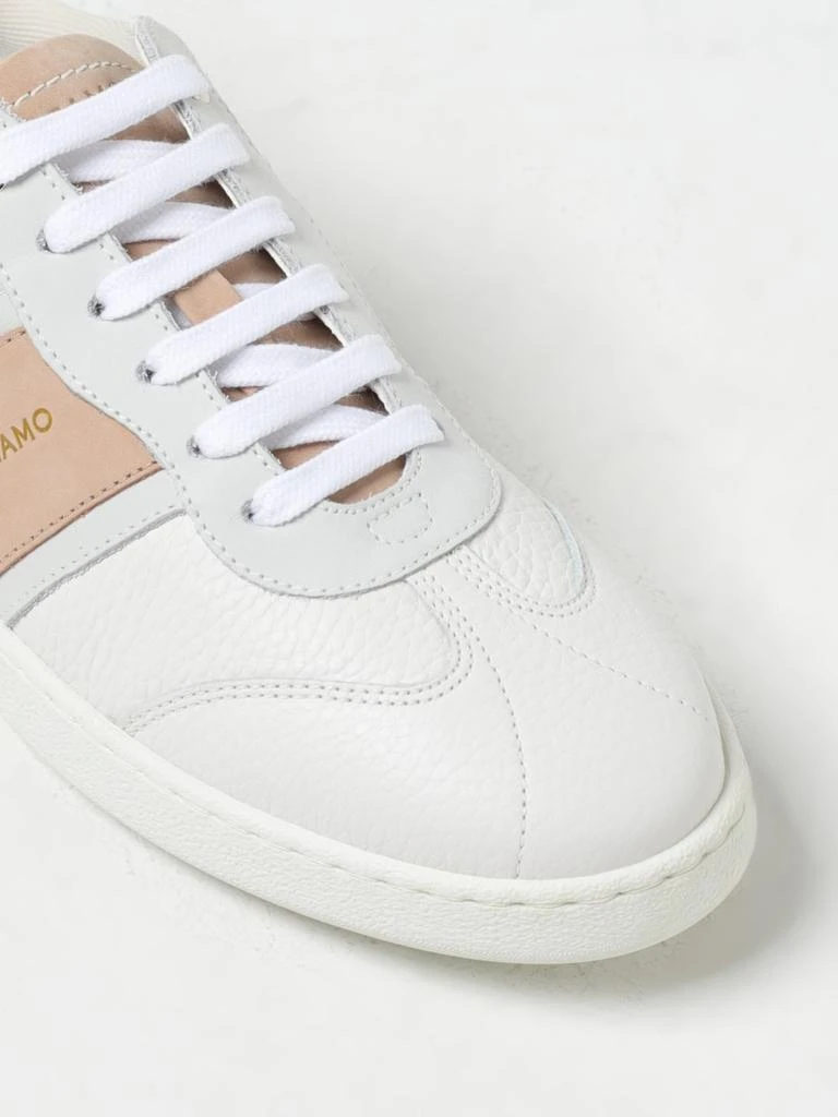 FERRAGAMO Ferragamo leather sneakers with logo 4