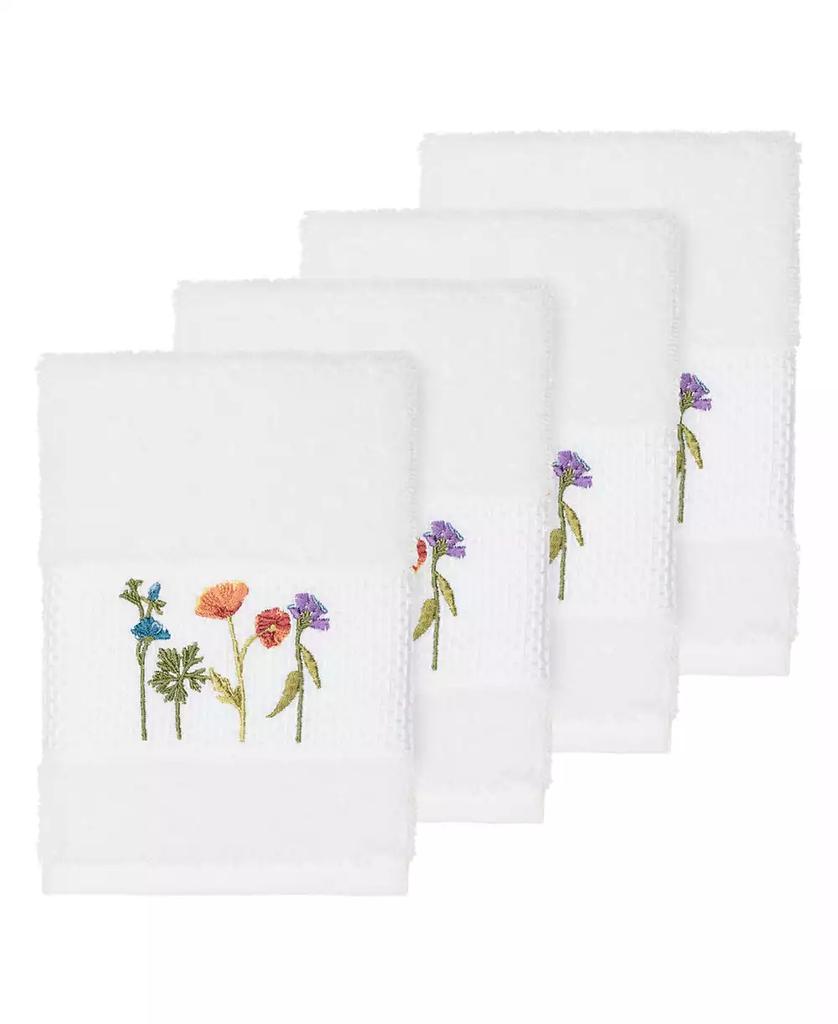 Linum Home Textiles Serenity 2-Pc. Embellished Hand Towel Set
