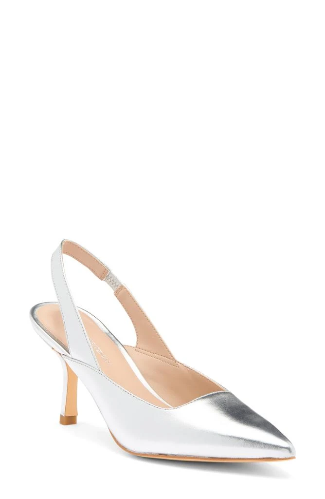 Stuart Weitzman Zuri Slingback Leather Pump 1