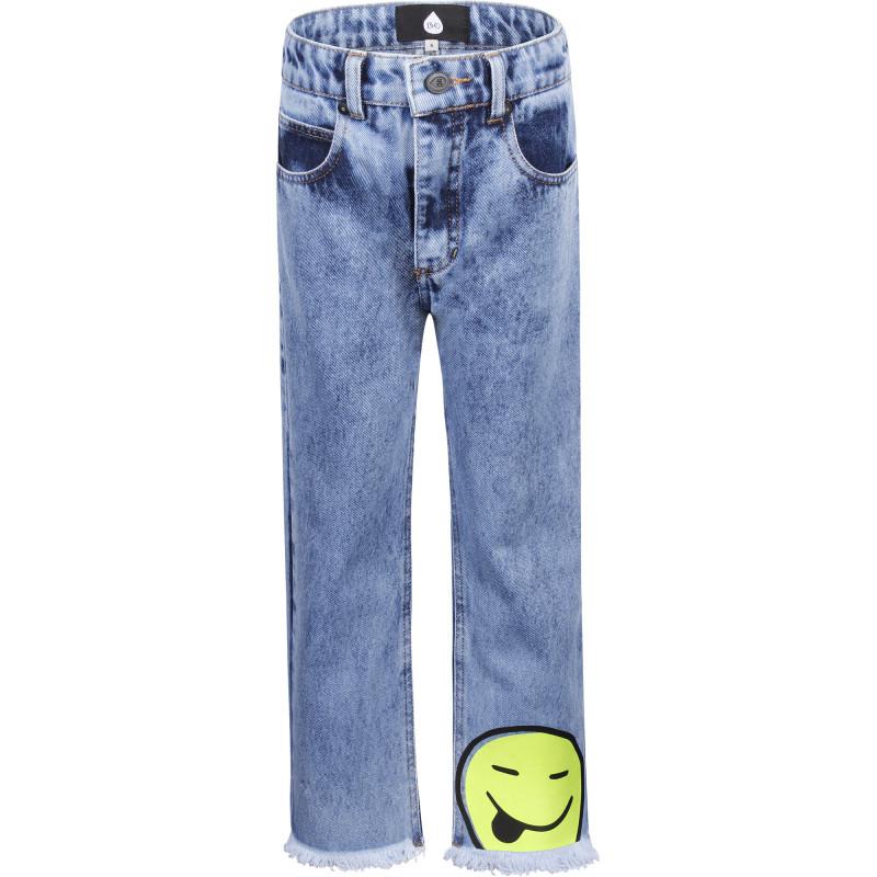 Natasha Zinko Smiley face jeans in blue
