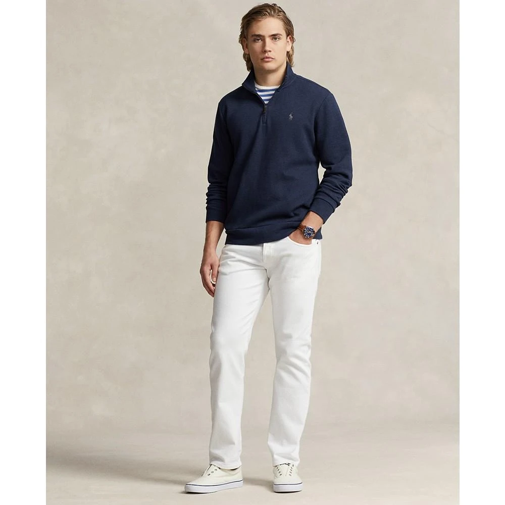 Polo Ralph Lauren Men's Double-Knit Mesh Quarter-Zip Pullover 4