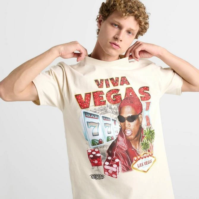 GRAPHIC TEES Dennis Rodman Viva Vegas Graphic T-Shirt 5