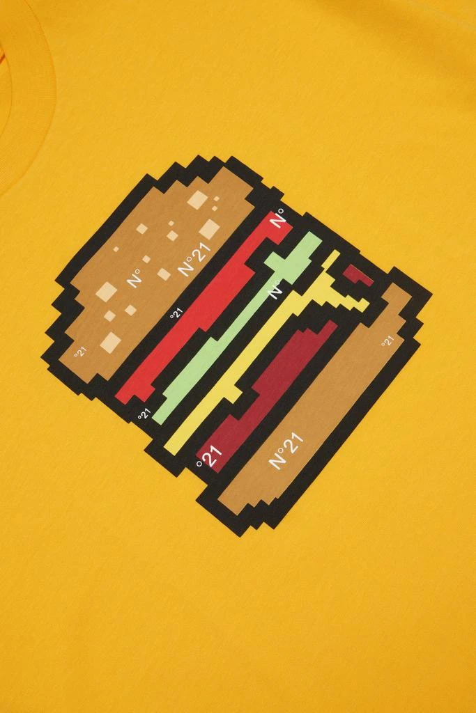N°21 N°21 Kids Graphic Printed Crewneck T-Shirt 3