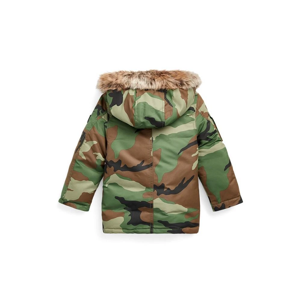 Polo Ralph Lauren Little and Toddler Boys Camo Water-Resistant Parka 3