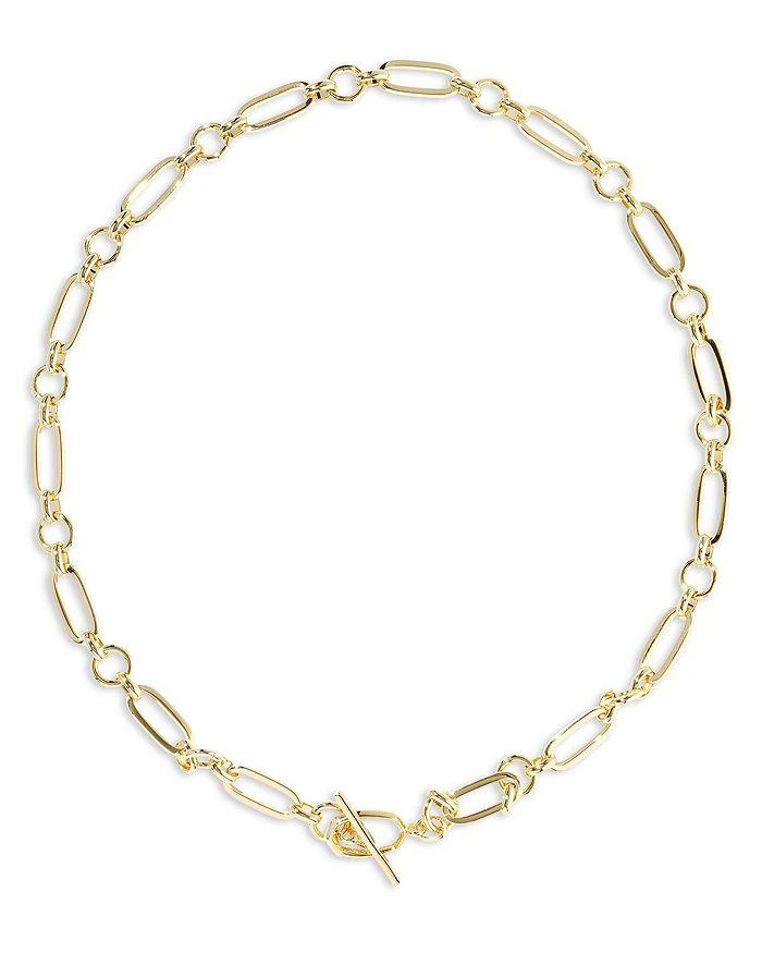 Kendra Scott Sylvia Metal Link Chain Necklace, 17.5" 2