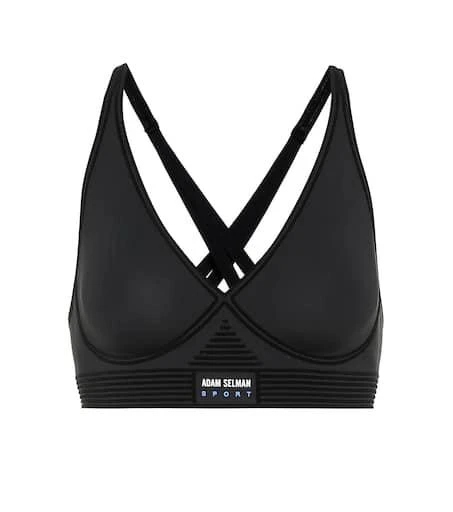 Adam Selman Sport Bonded nylon sports bra 1