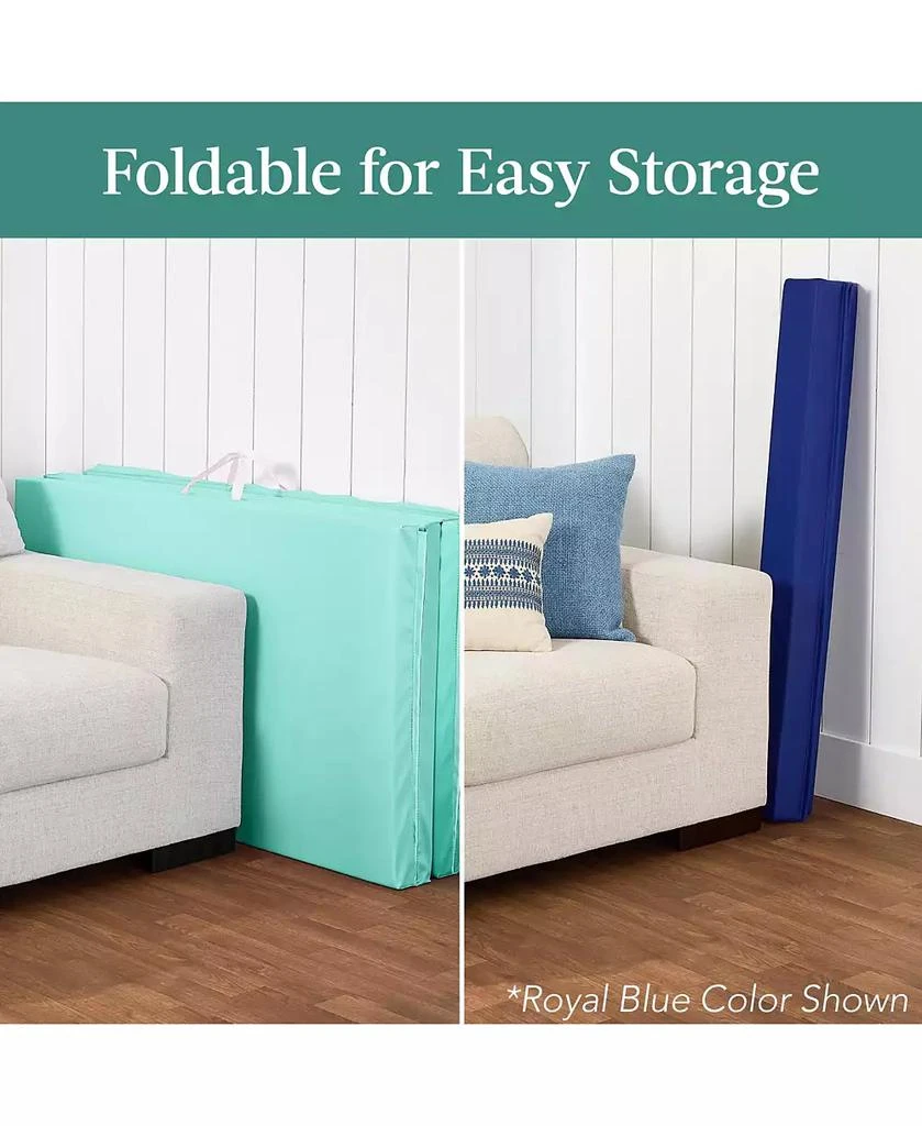 Best Choice Products 10ftx4ftx2in Folding Gym Mat 4-Panel w/ Carrying Handles 
Folding Balance Beam 5