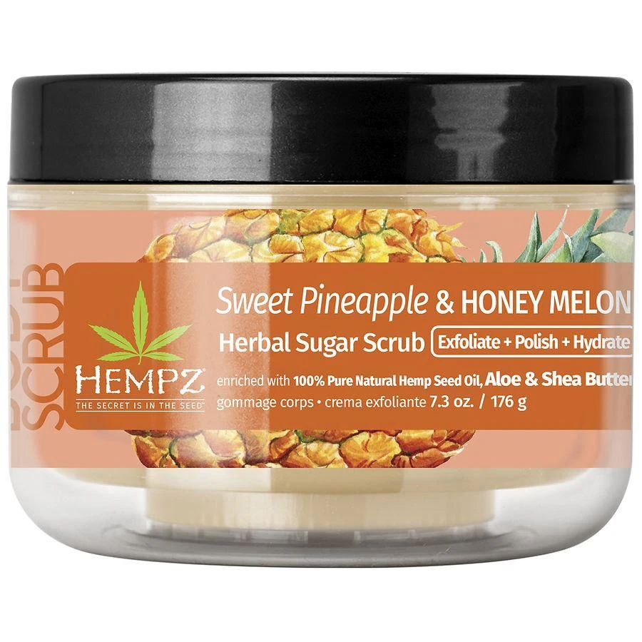 Hempz Body Scrub Sweet Pineapple & Honey Melon 1