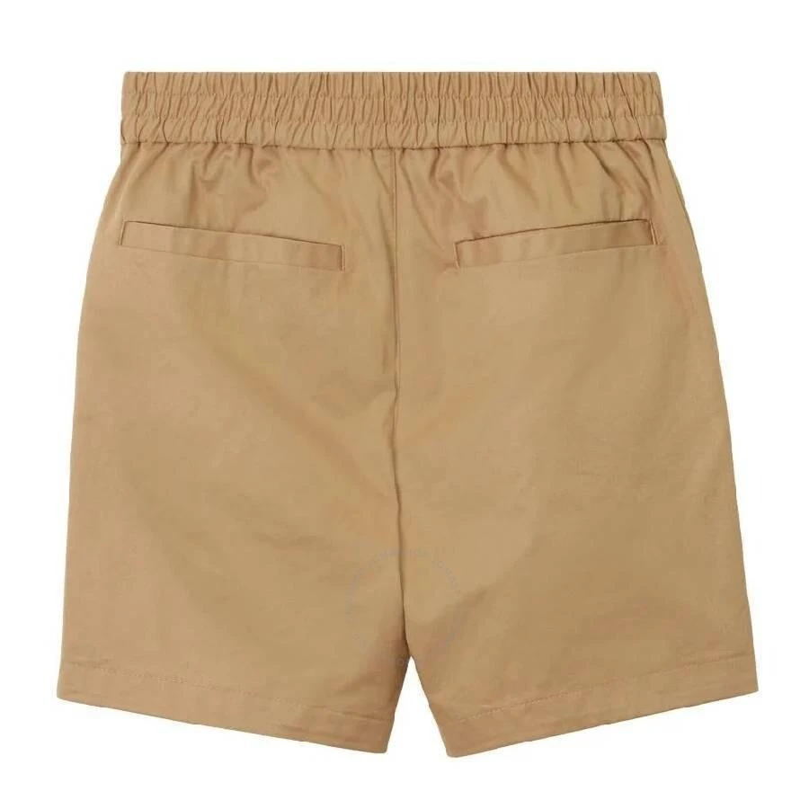 Burberry Kids Romeo EKD-Embroidery Cotton Bermuda Shorts 2