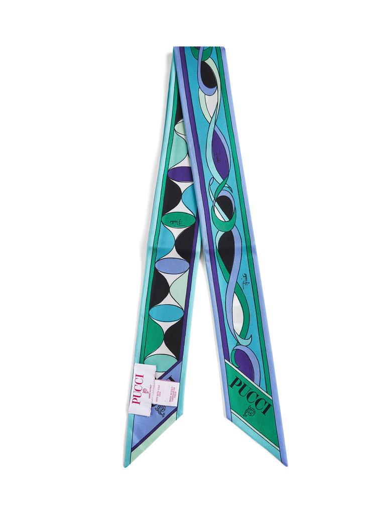 PUCCI PUCCI | Printed silk twill scarf | Women | PZ