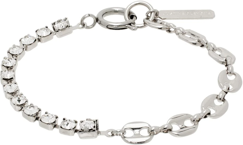 Justine Clenquet Silver Gwen Bracelet 1