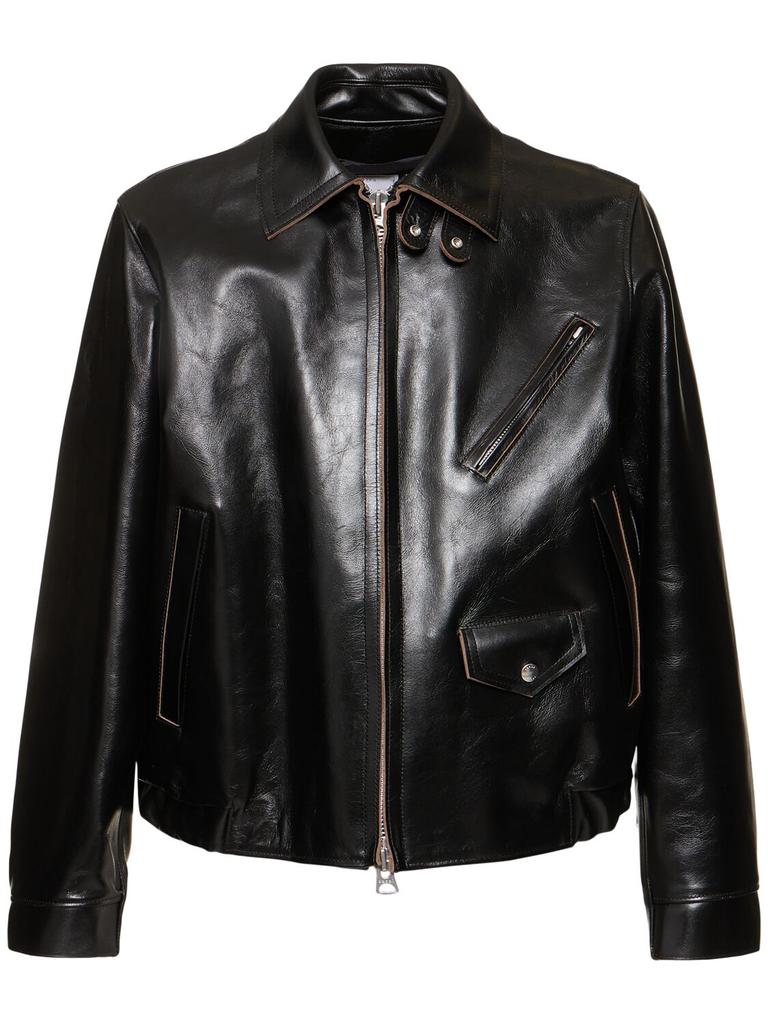 Sacai Leather Jacket