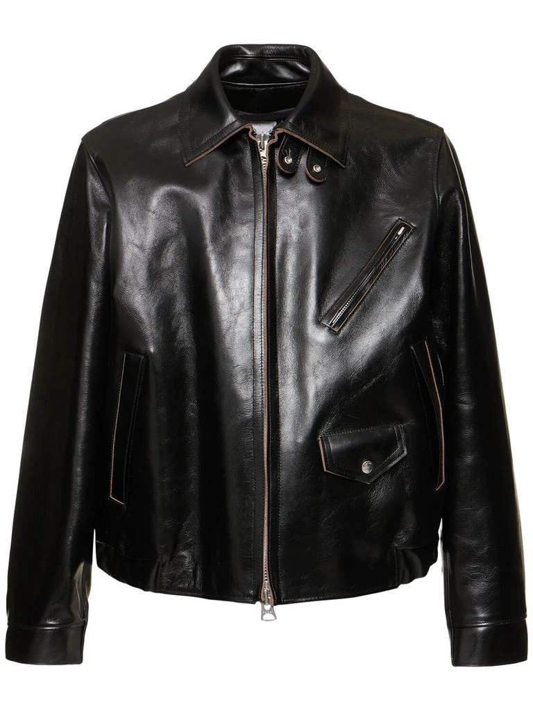 SACAI Leather Jacket 1