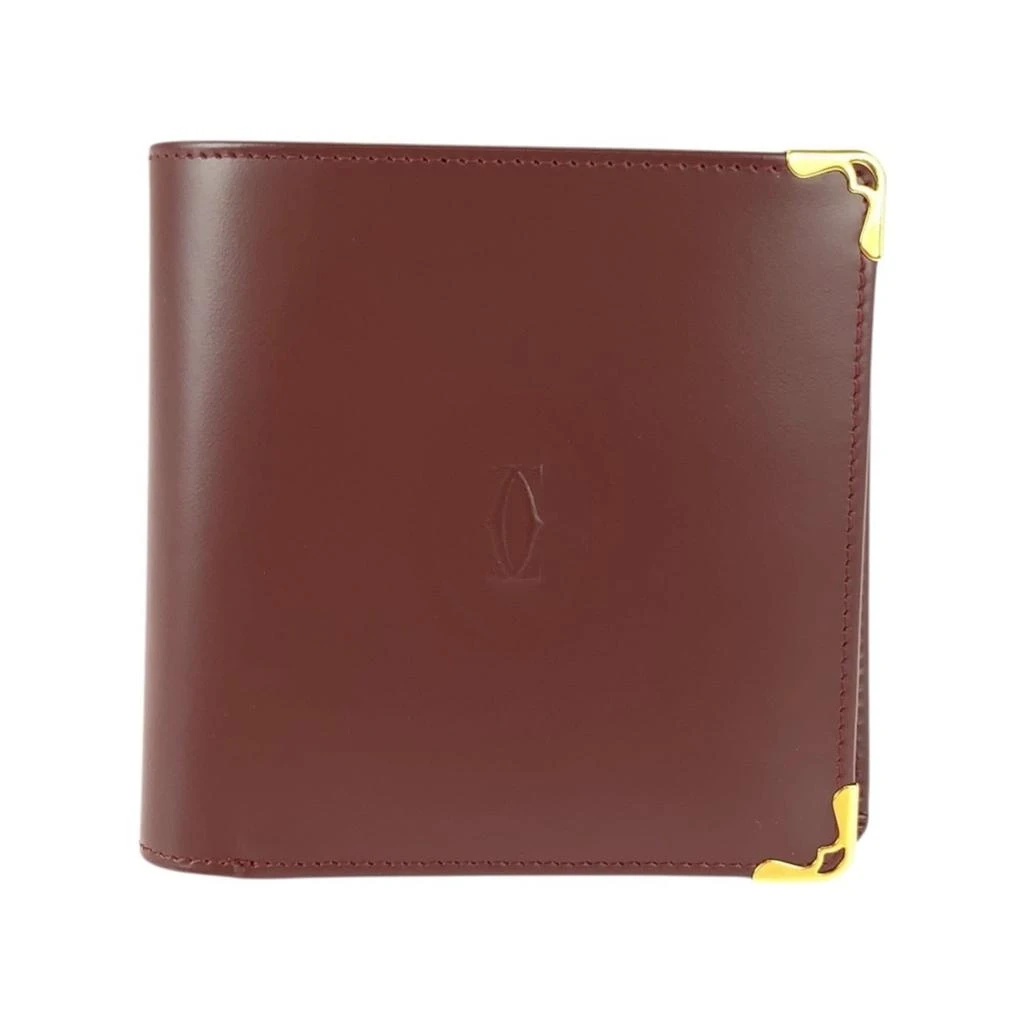Cartier Cartier Leather Wallet (Bi-Fold) (Pre-Owned)