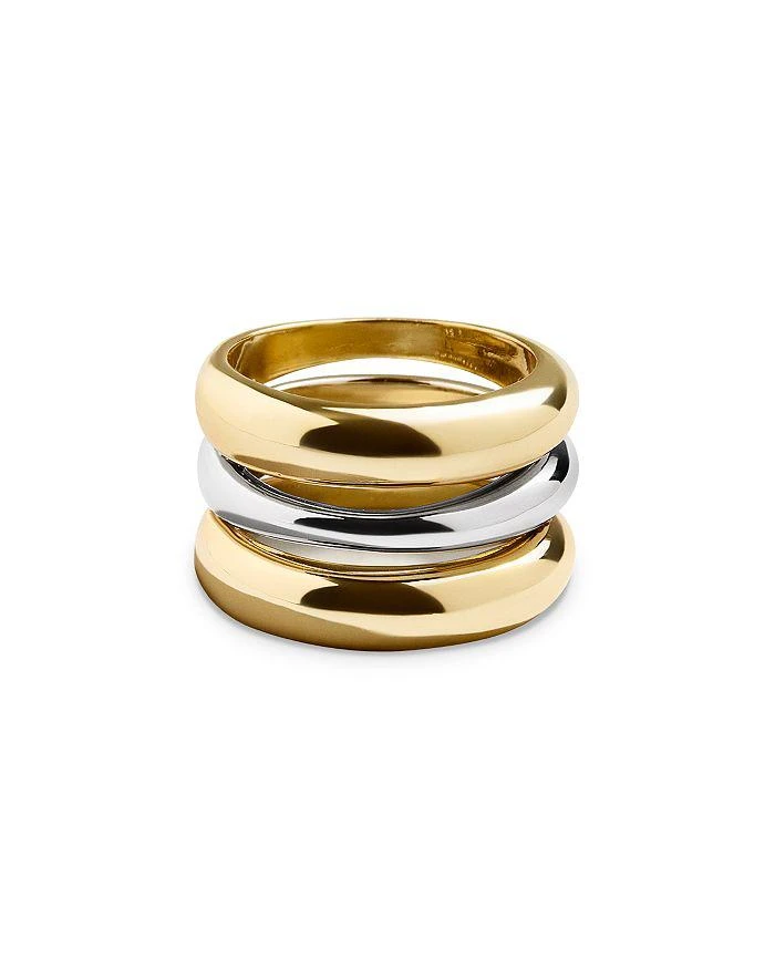 BAUBLEBAR Moxie Two Tone Stack Look Ring 1
