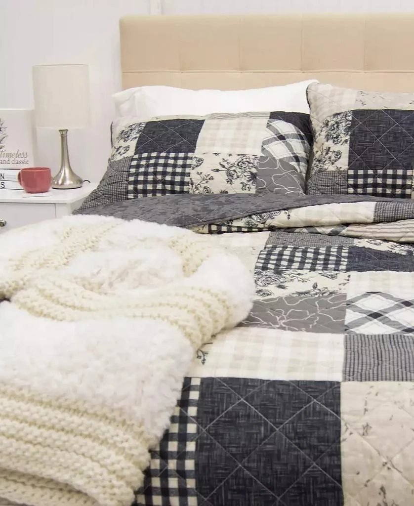 Donna Sharp Augusta Rustic 3-Pc. Quilt Set 6