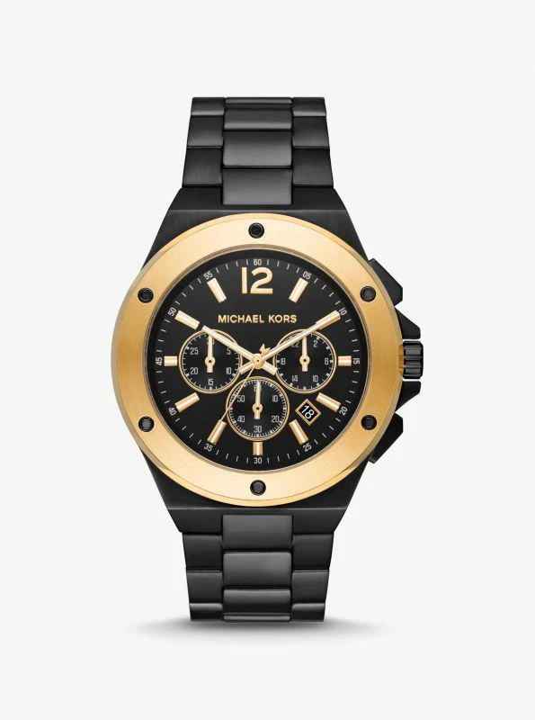 Michael Kors Oversized Lennox Two-Tone Watch 1