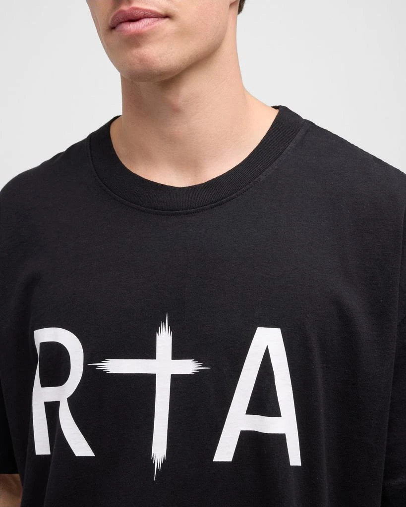 RTA Men's Liam Cross Logo T-Shirt 6