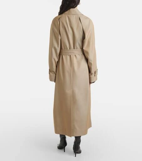 The Frankie Shop Astoria cutout trench coat 3