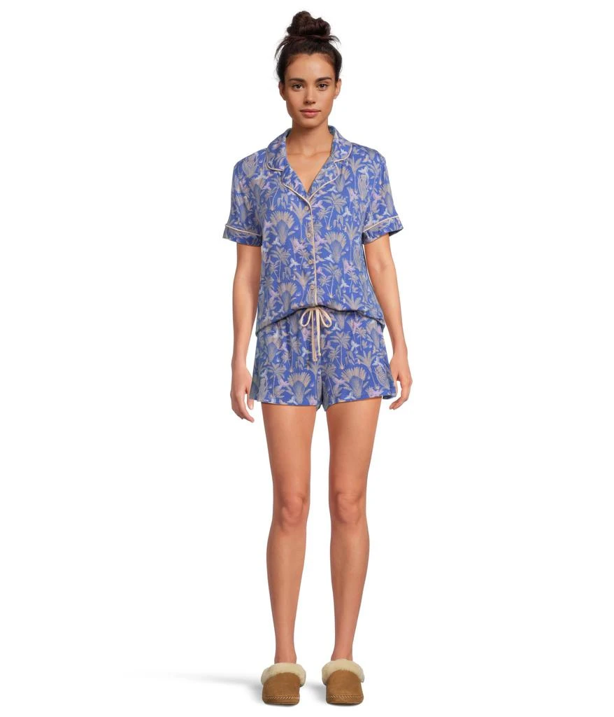 Honeydew Intimates All American Jersey & Lace Shortie Set 5