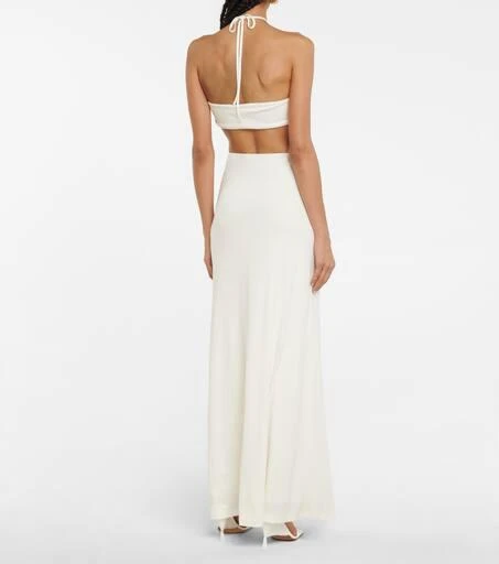 Zeynep Arçay Cutout jersey maxi dress 3