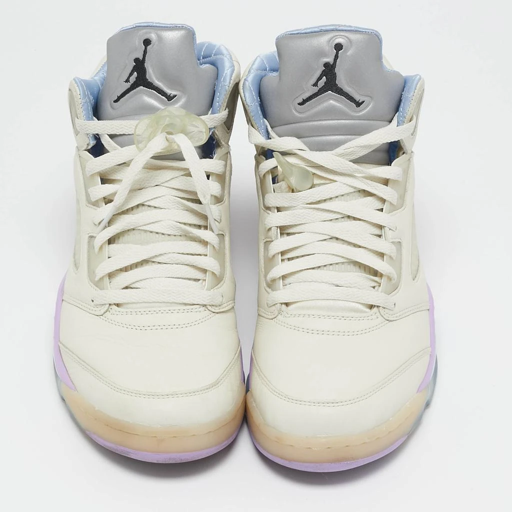 Jordan Jordan Cream Leather Jordan 5 Retro DJ Khaled We The Best Sail Sneakers Size 45 3