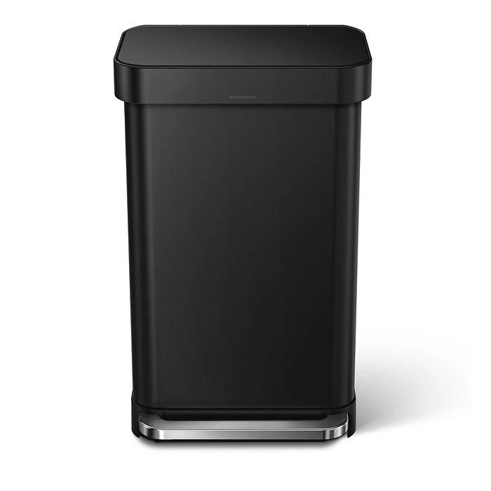 simplehuman 45L Rectangular Step Trash Can 3