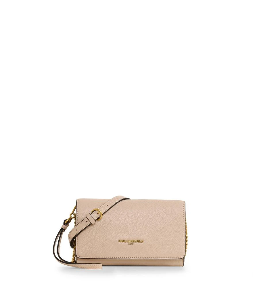 Karl Lagerfeld Paris LOURDES CROSSBODY WITH WRISTLET STRAP 1