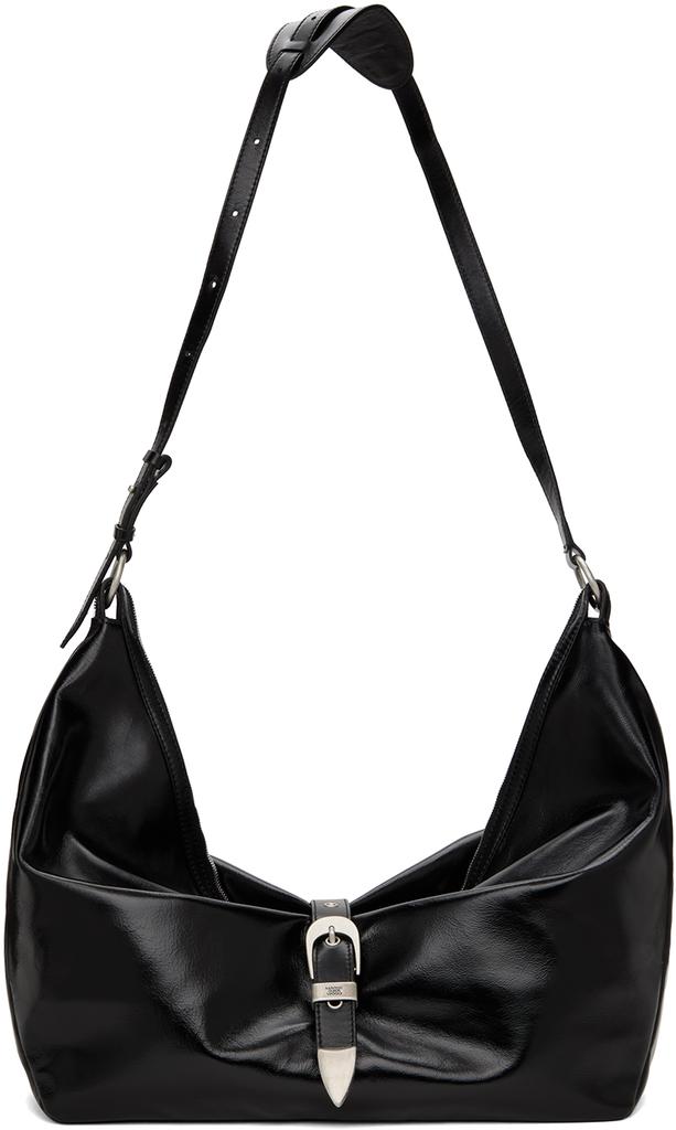 Marge Sherwood Black Belted Bag