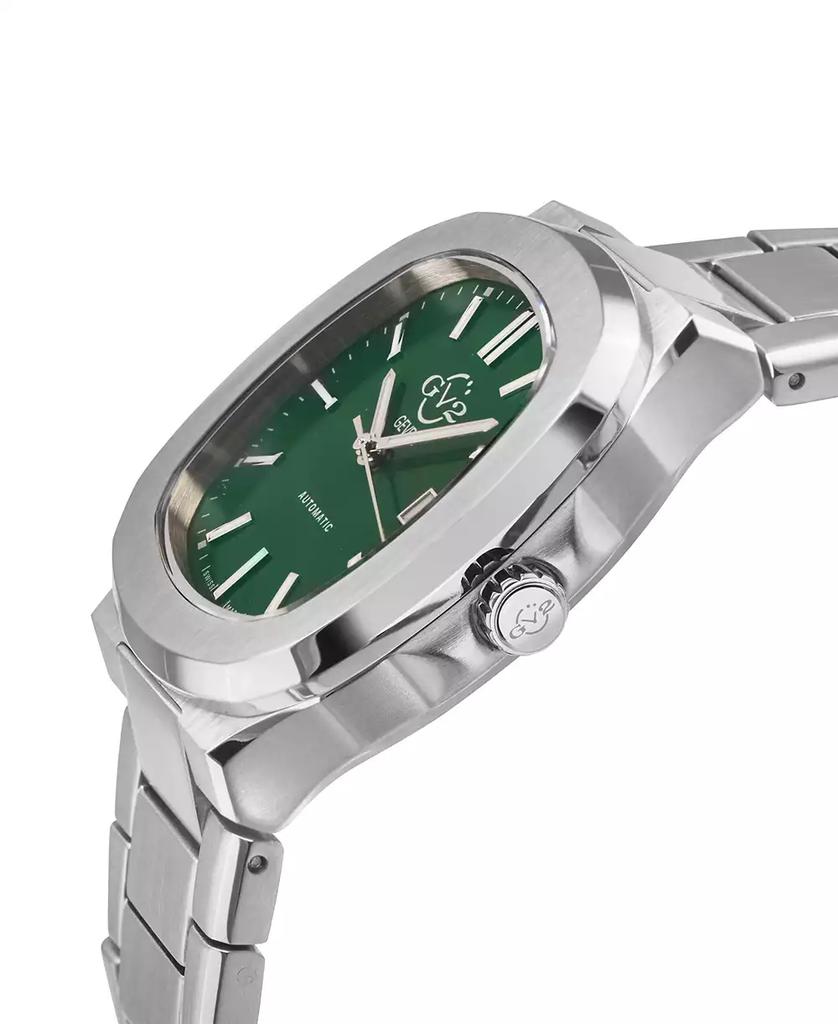 Gevril Men's Potente Automatic Silver-Tone Stainless Steel Bracelet Watch
