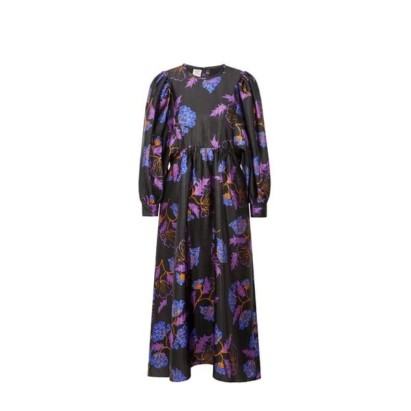 BAUM UND PFERDGARTEN Atlanta recycled polyester-blend midi dress 1