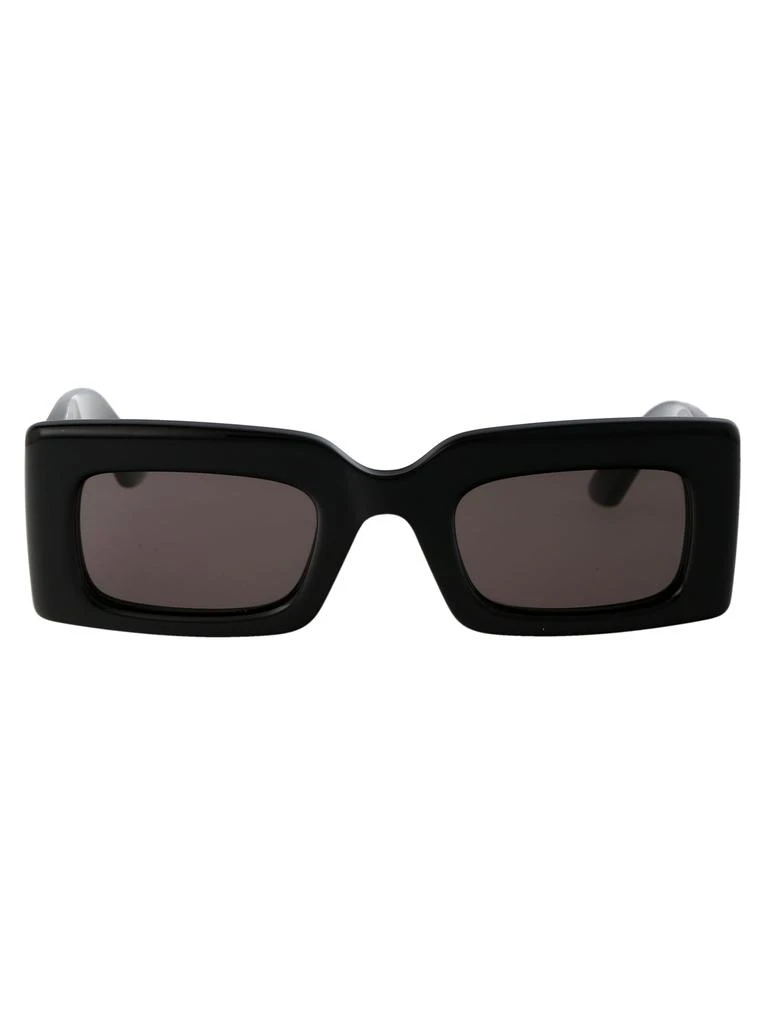 NEW ALEXANDER MCQUEEN AM0433S 001 SUNGLASSES WOMEN BLACK SQUARE EYEWEAR Alexander Mcqueen AM0433S 001 - Sunglasses for Woman  main image 3