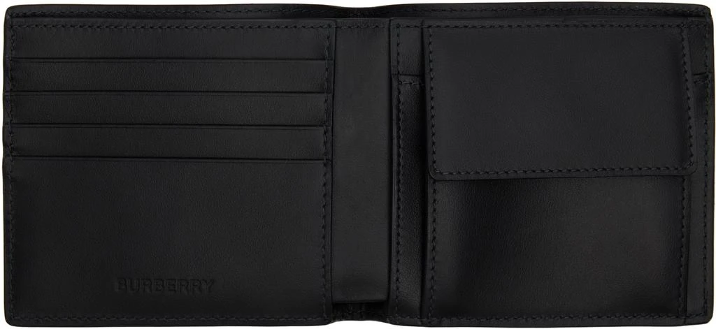 Burberry Black
Gray Check Slim Bifold Wallet 3