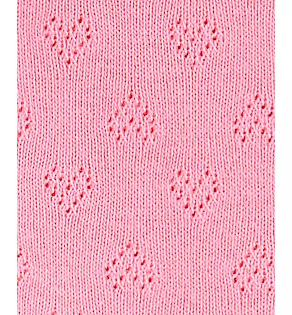 Carter's Baby Girls 3-Pc. Cotton Pointelle Heart Headband, Top & Shorts Set 2