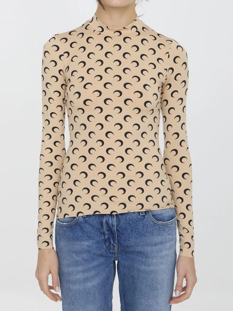 MARINE SERRE Moon Printed Top 1