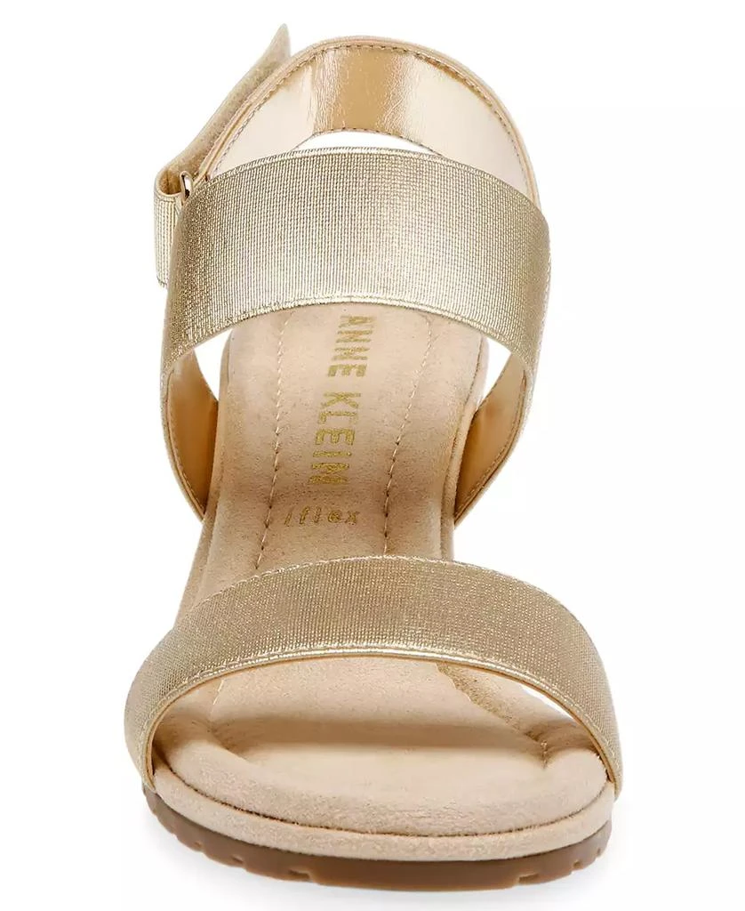 Anne Klein Women's Sly Dress Wedge Sandals 6