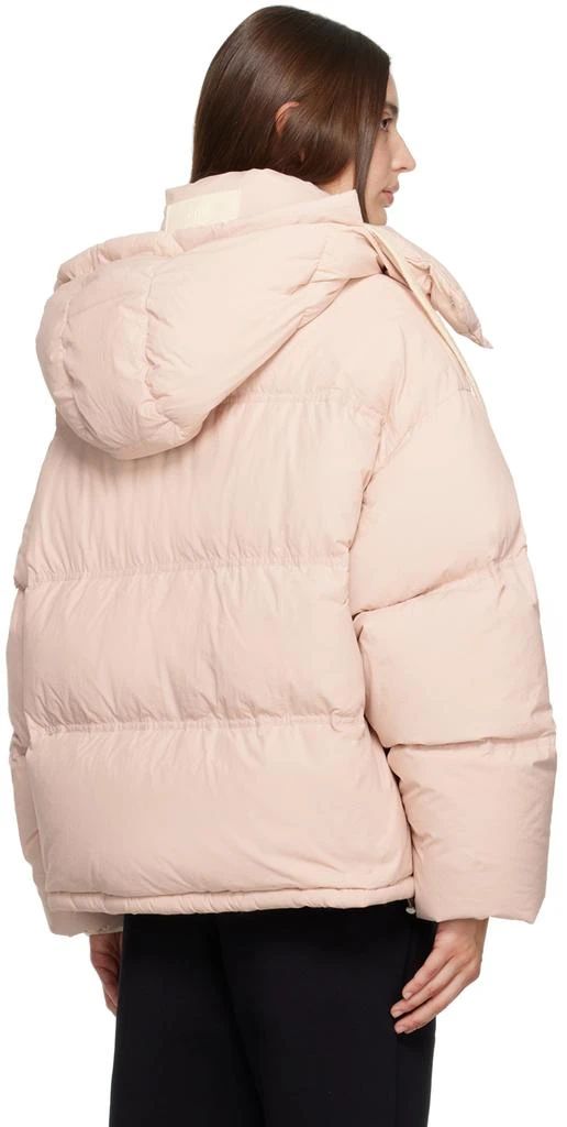 AMI Paris Pink Quilted Down Jacket 3