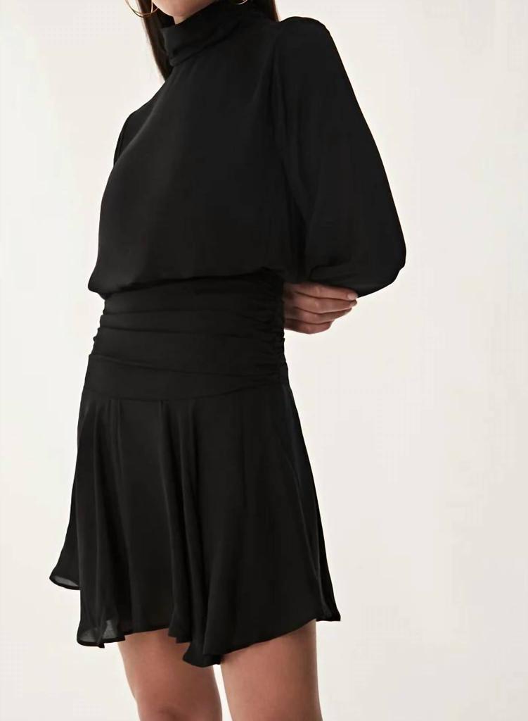 krisa Maison Dress In Black