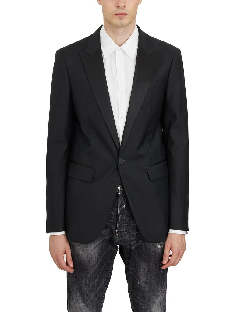DSQUARED2 Dsquared2 Single-Breasted Tailored Blazer 1