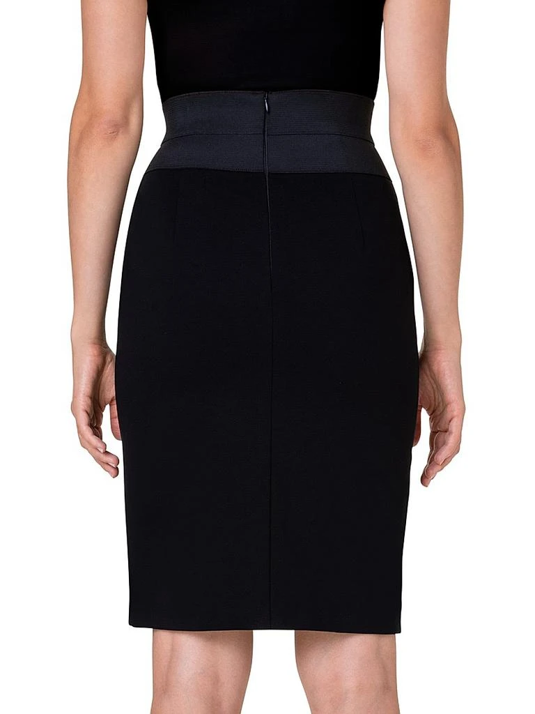 Akris Essentials High-Waist Pencil Skirt 4