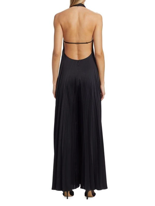 Rio Pleated Halter Jumpsuit  On Sale Now with Up to 83% Off | Discover  Exclusive Deals & Savings at BeyondStyle  Authentic A.L.C. women's  apparel|Women's|jumpsuits|women's with Limited-Time Discounts, Free  Shipping, and
